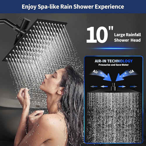 Cabezales De Ducha Airlex Con Combo De Rociador De Mano, Cab 1