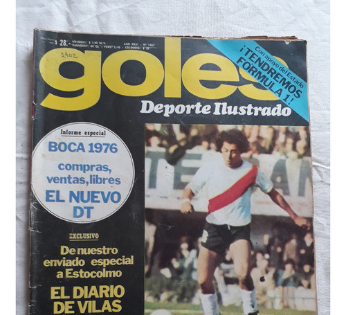 Revista Goles Nº 1402 Diciembre 1975 Jj Lopez River Boca 0