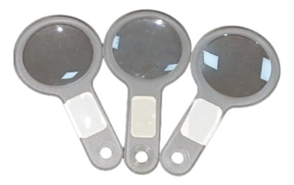 Lupa Ballow Plastica 30 Mm Escolar Pack X 3 Unidades 1