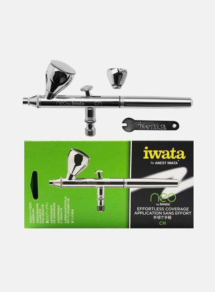 Aerógrafo Iwata Neo Cn - 0.35 C/ Copas Intercambiables 0