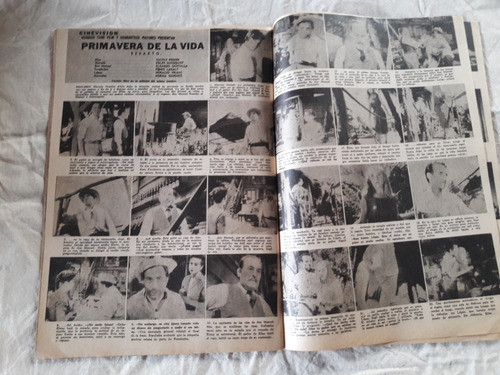 Revista Cine Visión Nº 555 Año 1957 Portada Ana Maria Cassan 1
