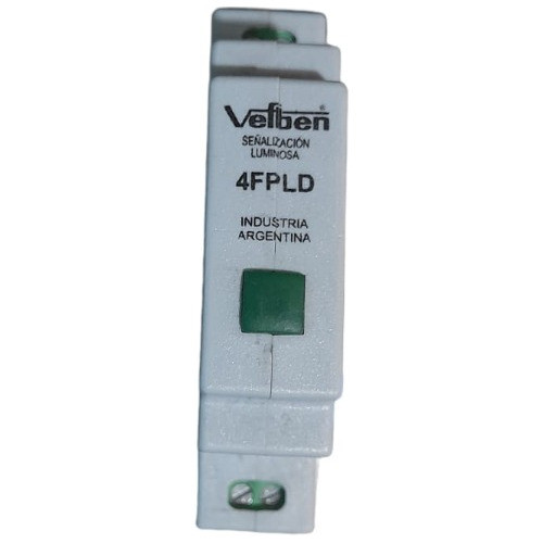 Ojo De Buey Indicador Luminoso- Din Led Vefben 220vca 0