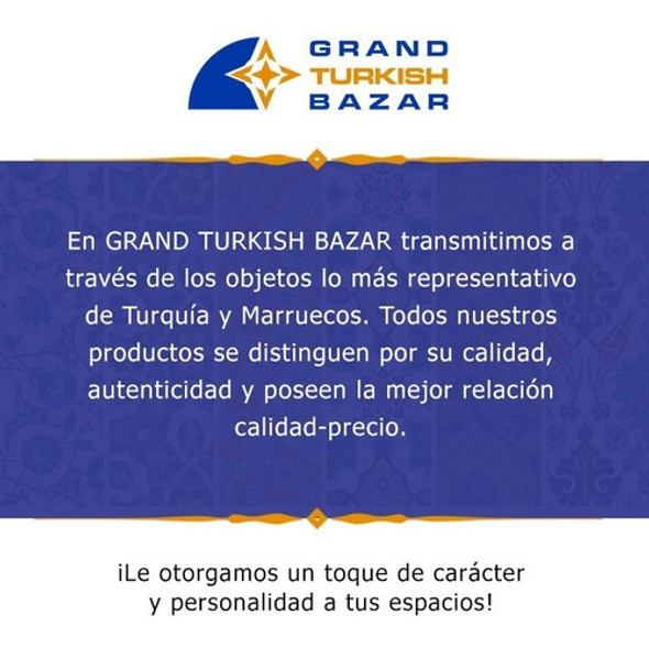 Juego De Café Metal Dorado X6 - Grand Turkish Bazar 1