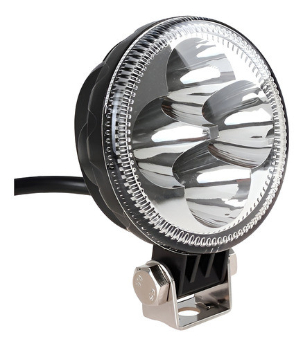 Faro Caminero Redondo 4 Leds 12/24v Bivoltaje 75mm 0