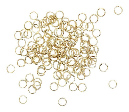Argolla Dorada Reforzada 7mm (1.0mm) X 250g. 0