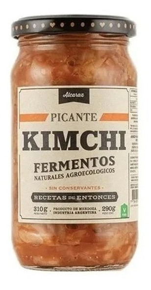 Kimchi Picante Fermentos Alcaraz Recetas De Entonces 310g Dw 0