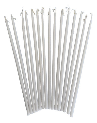 Velas De Cortejo 15 Años, 30 Cm De Alto, Pack De 15 Unidades 0