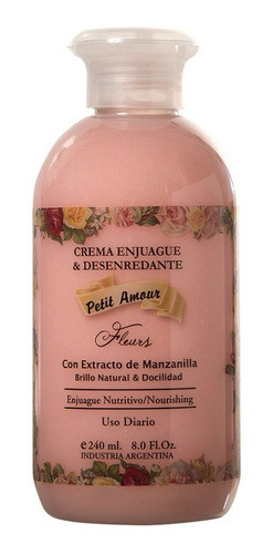 Petit Amour Crema De Enjuague Fleurs 240 Ml 0