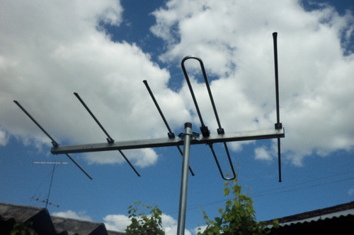 Antena Tv Aire 5 Elementos X 5 Unid 1