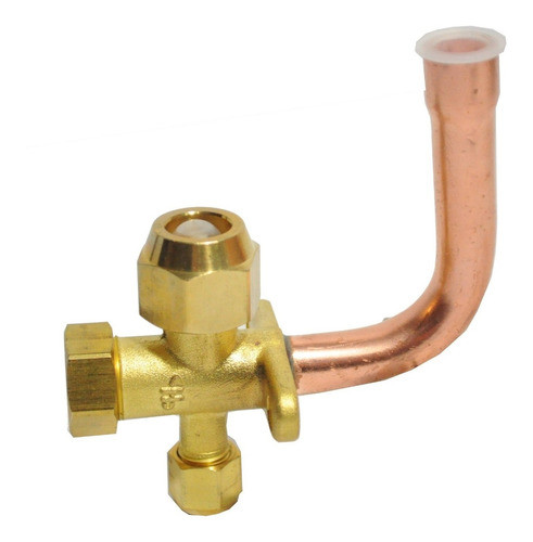 Válvula De 5/8 Pulgada Acceso Aire Acondicionado Split Curvo 0