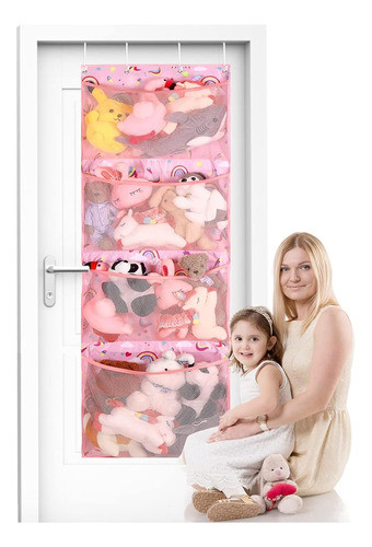 ~? Ywduoying Rellened Toy Storage Organizer Bin, Over The Do 0