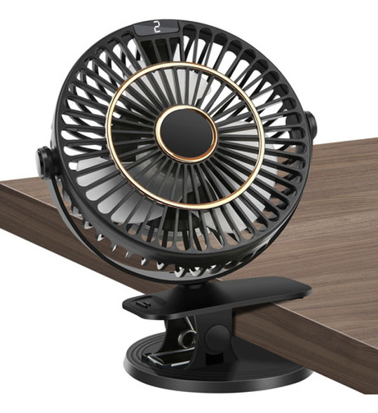 Pekpak Ventilador Con Clip, Ventilador Usb De 6.6 Pulgadas,. 0