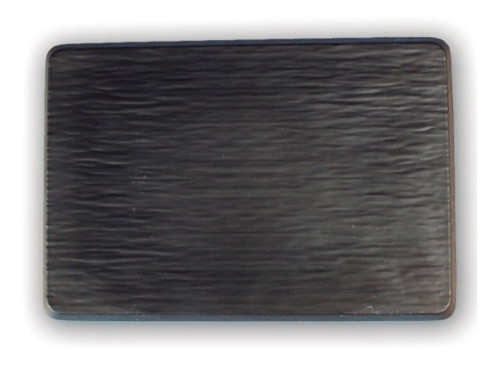 Bandeja Melamina Negra 22 X 15 Cm Dolsan Catering Diseño !! 0