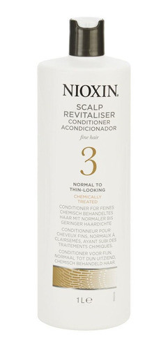 Acondicionador  Nioxin System Nº3 1 Lt. 0