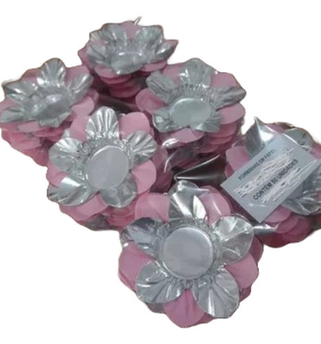 100 Forminhas Para Doces - Grécia Mix Metal 0