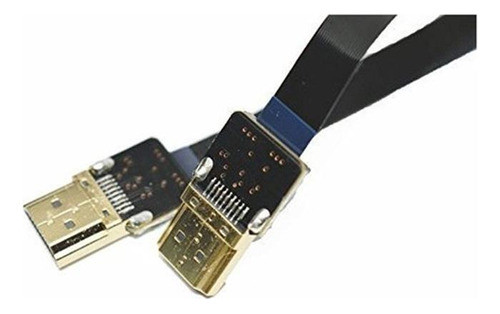 Cable Negro Nuevo Fpv De 60 Cm Hdmi Interfaz Estandar A Inte 1