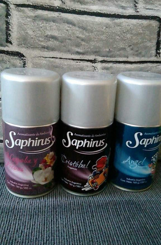 Aromatizador Saphirus X 3 A Elección. Villa Lynch. 1