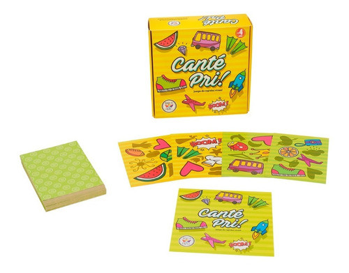 Juego De Mesa Infantil Didáctico Cante Pri Rapidez Visual 1
