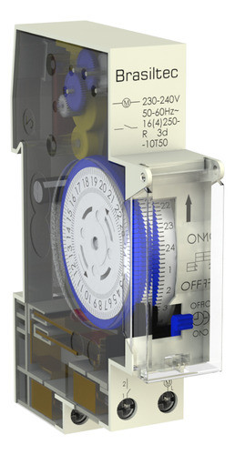 Kit C/ 4 Timer Programador Horario Analogico 220vca 0
