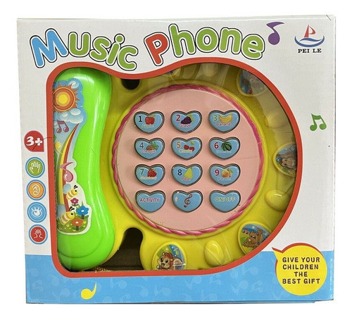 Telefono Interactivo Con Sonido En Caja 18x16.5x5.5cm 53348 0