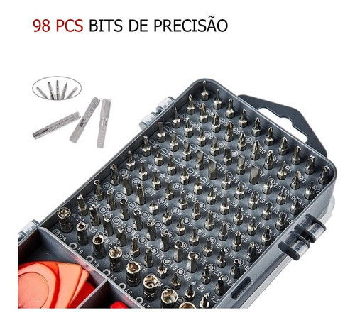 Conjunto De Chaves De Fenda De Precisão 110 Em 1 1