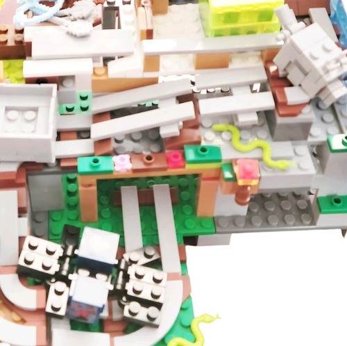 Blocos Tipo Minecraft 550 Peças 1