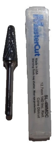 Lima Cónica Rotativa De Desbaste Mastercut Sl-4mmdc. 12.7mm 1
