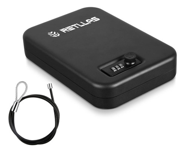 Caja Fuerte Portatil Cerradura De Combinacion Para Pistola 0