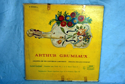 Arthur Grumiaux Orquesta De Los Conciertos Lamoureux Vinilo 0