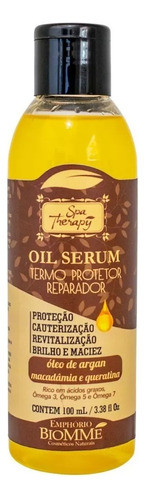 Óleo Serum Capilar Argan Y Queratina Termoprotector Biomme 0