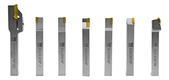 Wen Mla007 Brocas Para Herramientas De Torno De Metal Con Pu 1