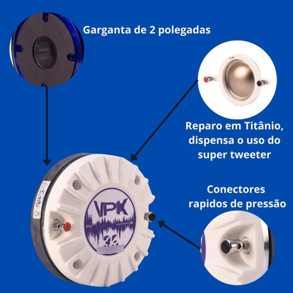 Driver Ti Qvs 35vpk 150w Rms 8 Ohms 1