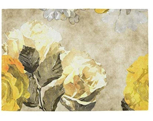 Vvfelixl Acuarela Floral Rosas Blancas Amarillas Phlox Aster 1