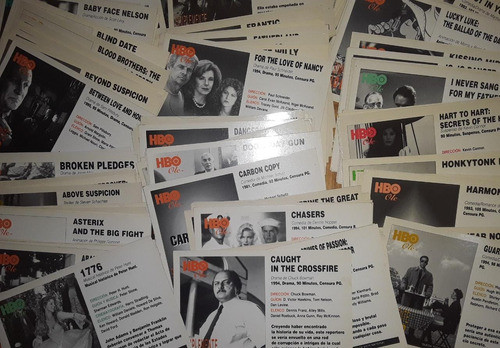 Postales De Cine Películas Hbo Ole Mas De 270 Cinefilia 0