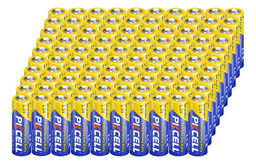 Pkcell Pilas Aa De 1.5 V Aa De Alta Resistencia, Batera Dobl 0