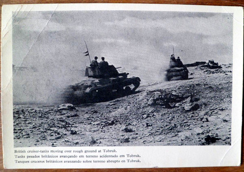 Segunda Guerra Mundial British Cruiser Tanks England 1941 0