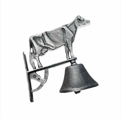 Campana Modelo Vaca Fundición En Aluminio Alpha Deco 0