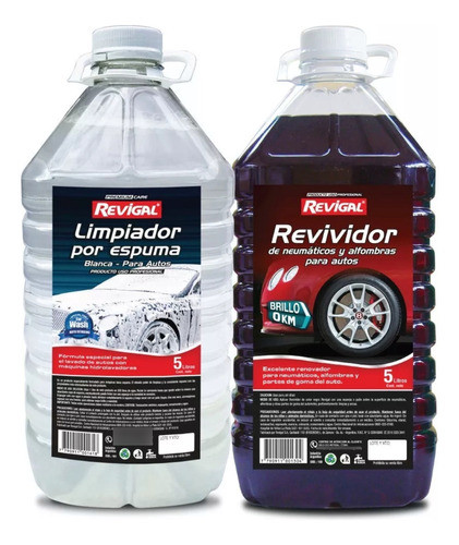 Limpiador Por Espuma Para Hidro  Revividor De Negro  Revigal 0