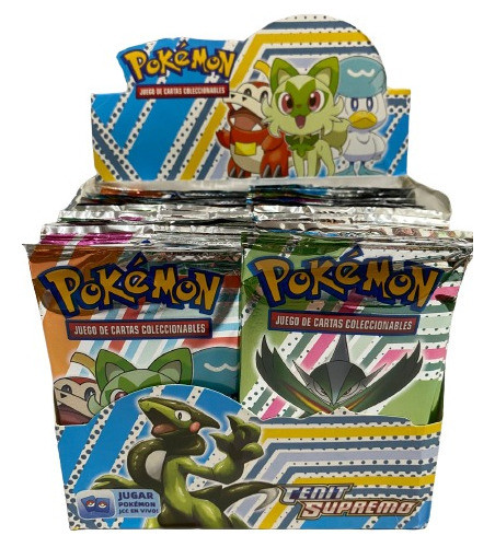 Caja Sobres De Pokemon Boosters X36 Sobres 0