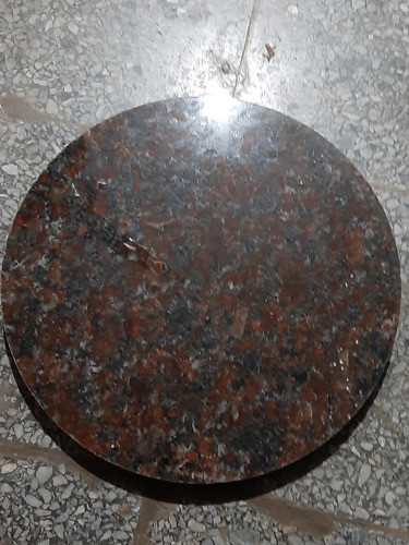 Marmol Granito Redondo Antiguo Rosa De Salto U Otro. Único 0