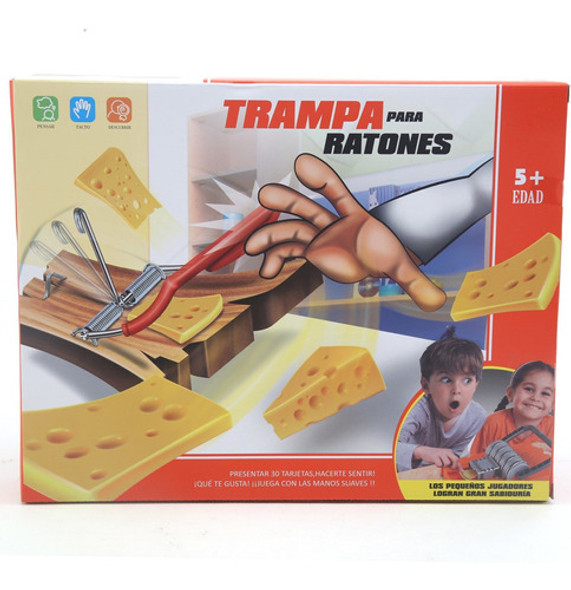 Juego De Mesa Trampa Para Ratones, En Caja 1