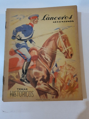 Antiguo Cuaderno Lanceros 14 Hojas 2 Laminas Coleccion 013 1