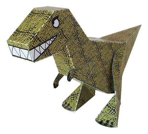 Dinosaurio Papertoy Juguete Para Armar 0