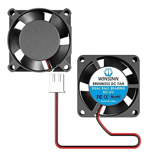 Winsinn Rodamientos De Bolas Dobles 25 Mm Ventilador Refrige 0