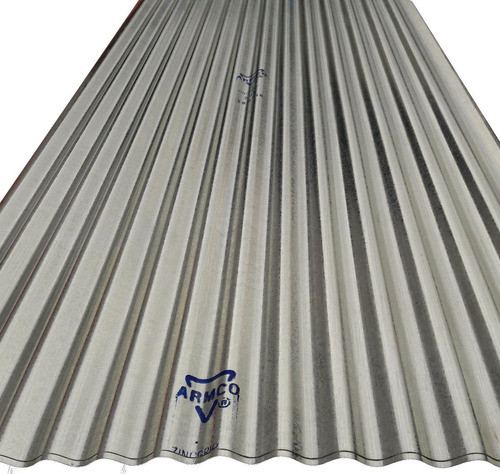 Chapa Galvanizada Acanalada Chapanel Armco C30 Xmetro Lineal 0