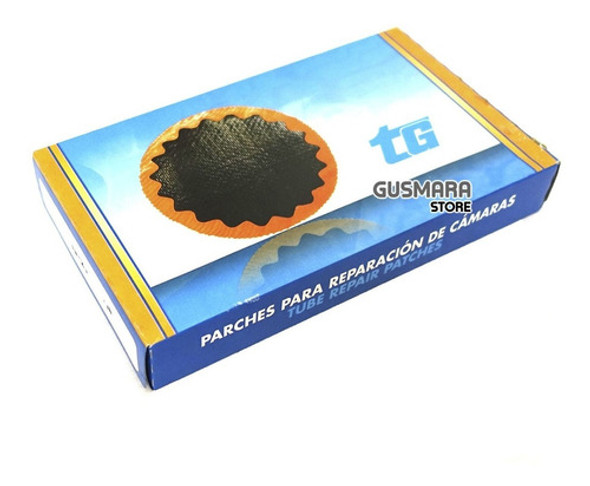 Parches Camara Bicicleta Tg Cuadrado 40x20mm Caja 96 Unidade 0