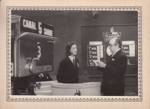 Fotografia Tv Canal 5 Olimpiada Estudiantil Charlone Ortega 0