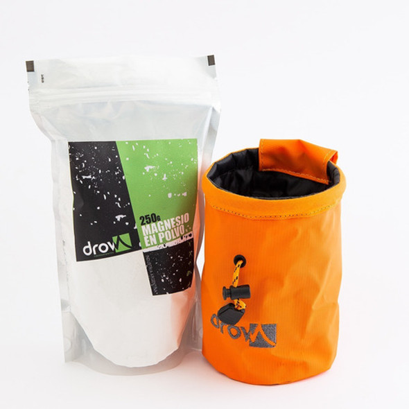 Combo Magnesiera Tubular Color + Magnesio En Polvo Drow 0