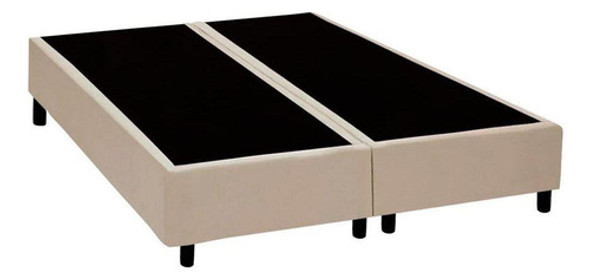 Cama Box Base Queen Courino Bege (158x20)costa Rica 0