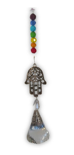 Atrapasol Difusor De Luz Solar Con Cairel 7 Chakras Fatima 0